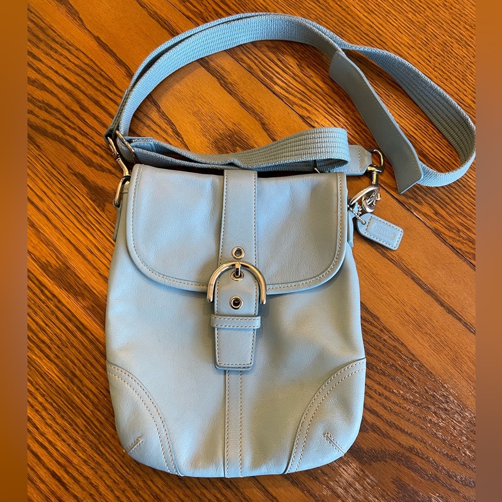 Coach “Soho” Crossbody Bag blue